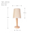 IDERAN Flashコンセプトの個性的な日本式シンプで現代的な木の布芸暖かい光を調整することができます。
