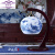 青と白のマグネットのテ-プ景徳镇の薄い胎の陶磁器のテ-プのベドルムの目を保护する明かLED新中国式の実木テ-ブルの乳白色の江南水郷のボタのジッチ