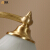 鸿居欧式全铜デザイン・アメリンカーンストリップライト书房寝室复古的なテールブルプアイデアフェスティバル全铜テールプ帯7瓦暖光LED光源
