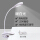 リングクリップの暖かい白光+【1200ミリアンペアリチウム電池＋USBライン】